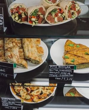 Salty stuff at Paradise Food in Skopje