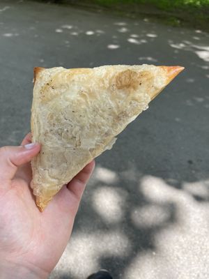 Seitan pastry  at Paradise Food in Skopje