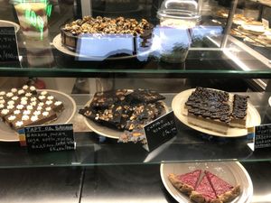 Some sweet options  at Paradise Food in Skopje