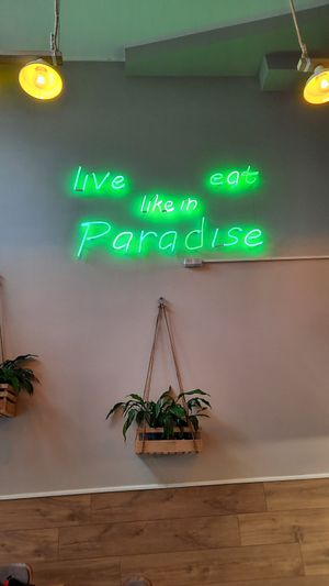 Interior at Paradise Food in Skopje