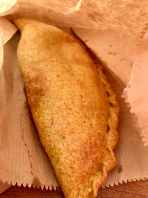 Vegan type of pie at Paradise Food in Skopje