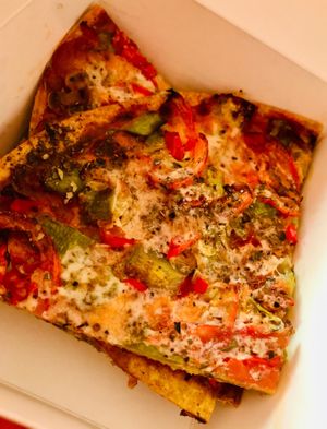 Pizza box! at Paradise Food in Skopje