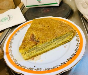 Potato pie at Paradise Food in Skopje