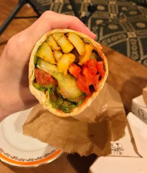 Burrito at Paradise Food in Skopje