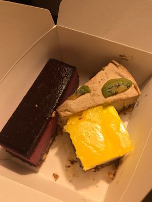 Sweet treats at Paradise Food in Skopje