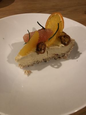 Tofu Citrus Cheesecake  at Terras at CIVANA in Carefree