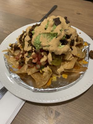 Cashew “non cheese” sauce is superb #Veganuary at Tias in St George