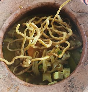 Khao Soy at Vegan Society in Chiang Mai