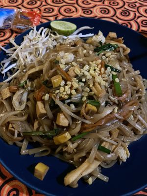 Pad Thai   at Vegan Society in Chiang Mai