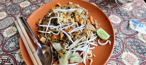 Pad Thai at Vegan Society in Chiang Mai
