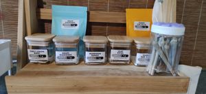 Weed for sale at Vegan Society in Chiang Mai