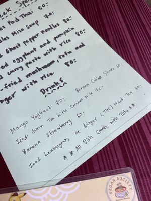   at Vegan Society in Chiang Mai