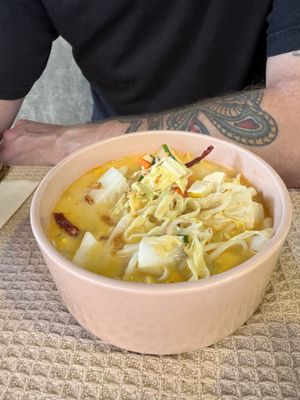 Tom Yum Soup  at Vegan Society in Chiang Mai