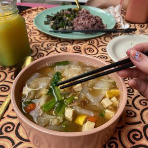   at Vegan Society in Chiang Mai