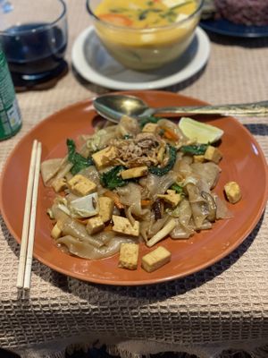 Pad See Ew - Vegan Society, Chiang Mai  at Vegan Society in Chiang Mai