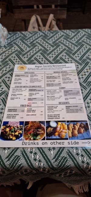  at Vegan Society in Chiang Mai