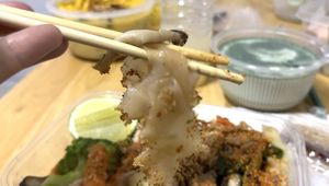 Pad see ew (gluten free, vegan)  at Vegan Society in Chiang Mai