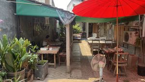 An oasis  at Vegan Society in Chiang Mai