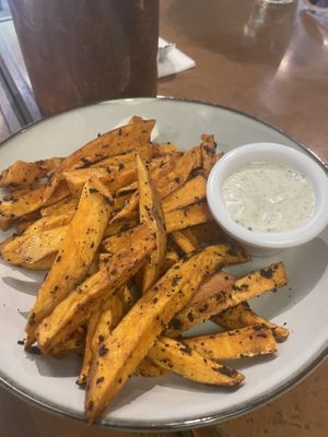 Truffle fries  at Red Room Rendezvous 紅房餐酒館 in Taipei