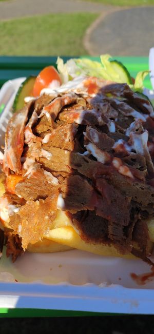 Doner loaded 😋 at Vegan Hub in North West London