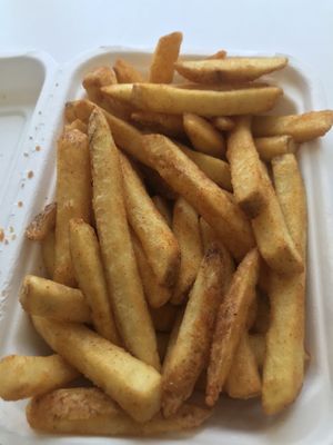 Fries #Veganuary at Vegan Hub in North West London
