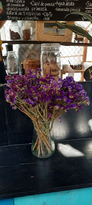 ☺ at La Caravana  in Tepoztlan