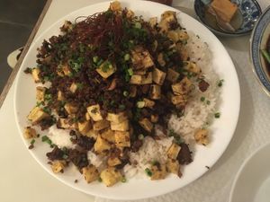 Vegan minchi at Patua in Lisbon