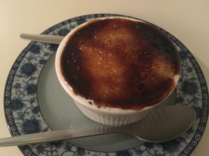 Leite creme vegana at Patua in Lisbon