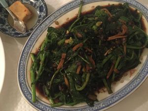 Sautéed brocoli rabe at Patua in Lisbon