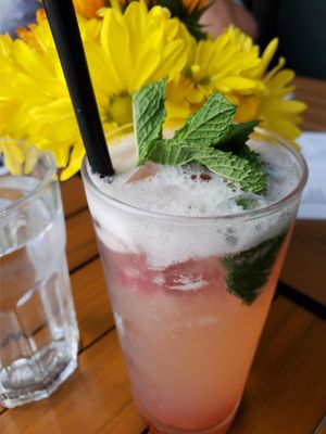 Strawberry lemonade  at Variable Cafe in Los Angeles