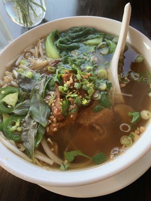 Pho at Variable Cafe in Los Angeles