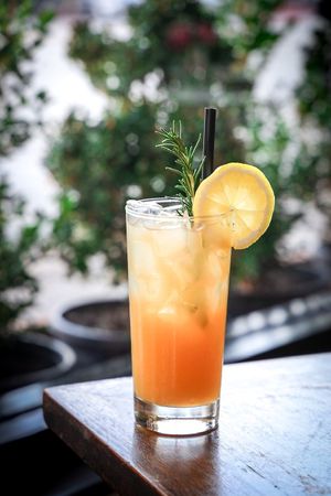 Ginger Lemonade  at Variable Cafe in Los Angeles