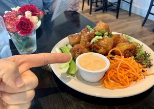 Cauliflower app - TOO SWEET!  at Variable Cafe in Los Angeles