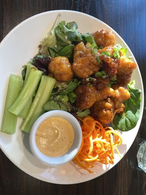 Drunken cauliflower   at Variable Cafe in Los Angeles