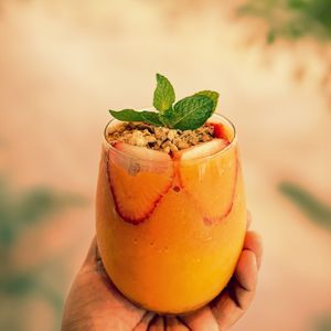 Sunset Smoothie  at Variable Cafe in Los Angeles