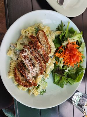 Northern Lights pasta at Variable Cafe in Los Angeles