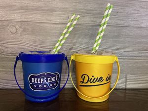 Bucket drinks, but you don’t get to keep the bucket   at Breaking Waves Brewing in Silverdale