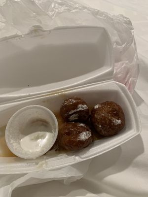 Bread and butter bites  at Soulé Cafe in New Orleans