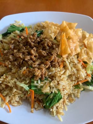 Yakimeshi - fried rice

Warma Vegie Stall, Peliatan, Ubud at Warma Vegie Stall in Ubud