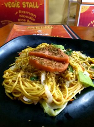 Yakisoba - Fried Ramen

Warma Vegie Stall, Peliatan, Ubud at Warma Vegie Stall in Ubud