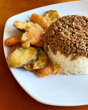 Mixed Mushroom - Rice bowl

Warma Vegie Stall, Peliatan, Ubud at Warma Vegie Stall in Ubud