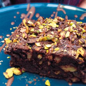 The gluten free Brownie  at Sanctuary in Aix-en Provence