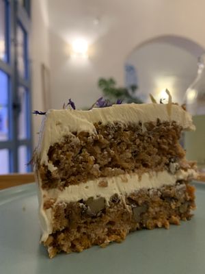 Carrot cake at Sanctuary in Aix-en Provence