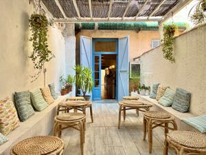 Perfect place for lunch at Sanctuary in Aix-en Provence