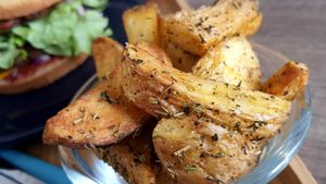 Potatoes at Sanctuary in Aix-en Provence