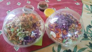 Poké bowls at Green Poké in Padua