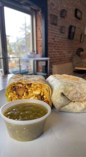 Vegan Breakfast Burrito   at Cafe Capello in Reno