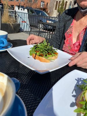 Vegan Avocado Toast at Cafe Capello in Reno