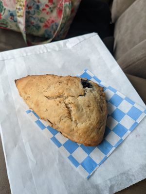 Blueberry scone at Cafe Capello in Reno