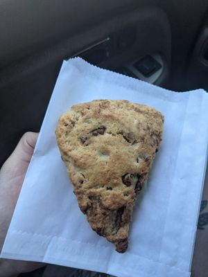 Candied pecan scone at Cafe Capello in Reno